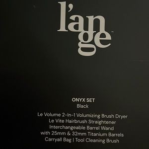 Lange Onyx Interchangeable barrel wand 25-32mm ONLY. BOTH Barrels 1 handle NEW